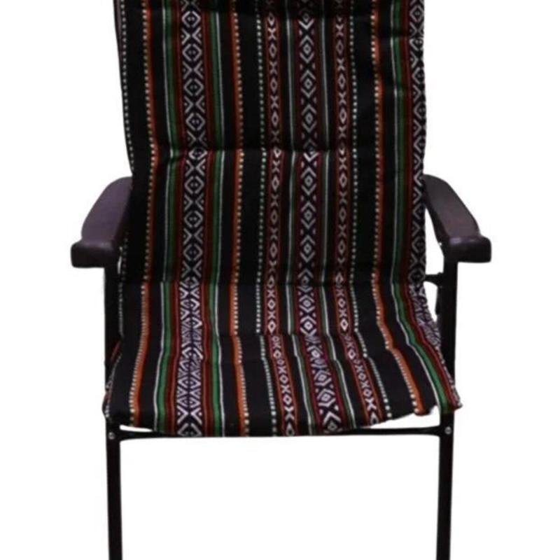 طقم كرسي سادو قابل للطي مع مسند للذراعين يتكون من كرسيين، مقعد نزهة، كرسي رياضي، كرسي خارجي