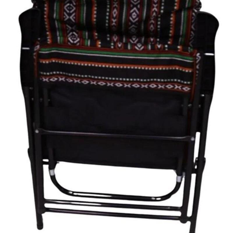 طقم كرسي سادو قابل للطي مع مسند للذراعين يتكون من كرسيين، مقعد نزهة، كرسي رياضي، كرسي خارجي