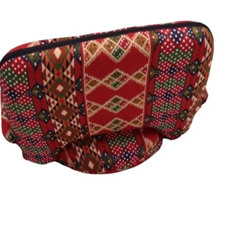 كرسي أرضي عربي تقليدي قابل للطي مع مسند للذراعين ومسند ظهر قابل للتعديل بالكامل