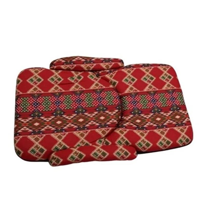 كرسي أرضي عربي تقليدي قابل للطي مع مسند للذراعين ومسند ظهر قابل للتعديل بالكامل