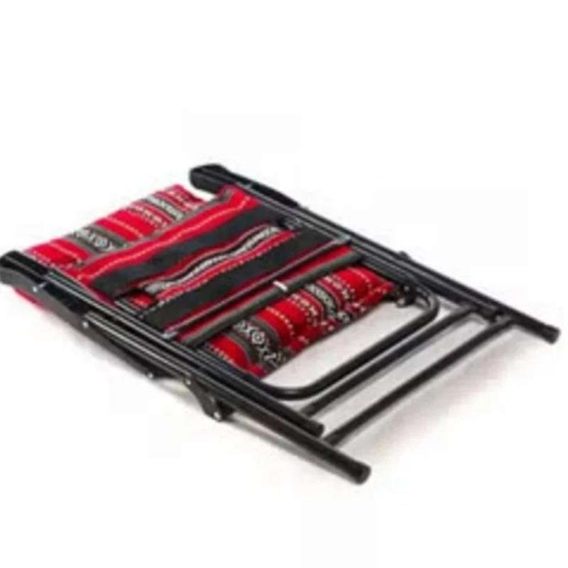 كرسي تخييم قابل للطي وخفيف الوزن ومبطن عالي الجودة للتخييم على الشاطئ في الهواء الطلق