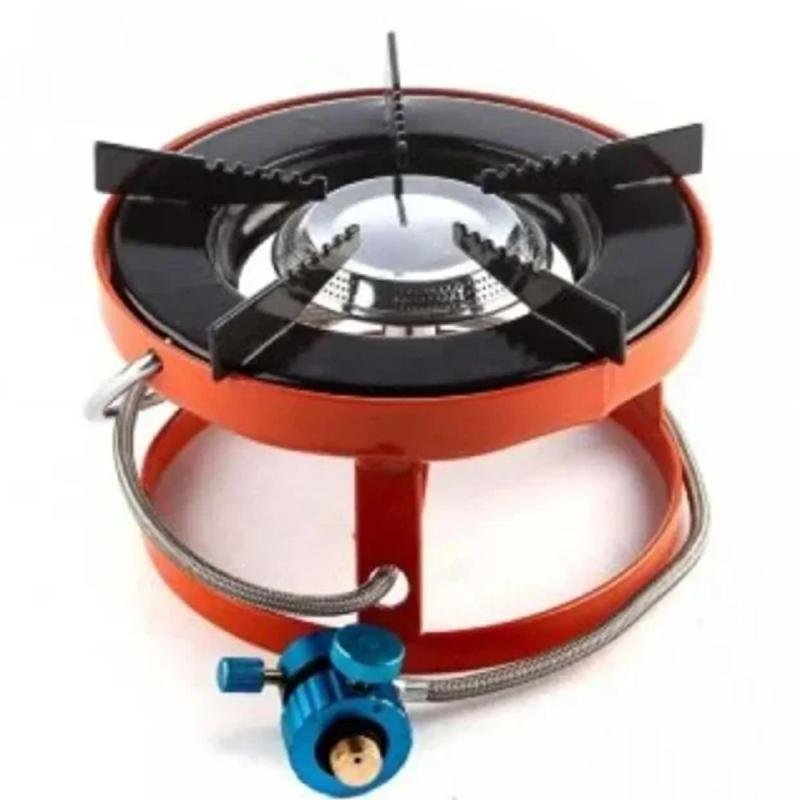 موقد غاز دائري للرحلات - برتقالي
