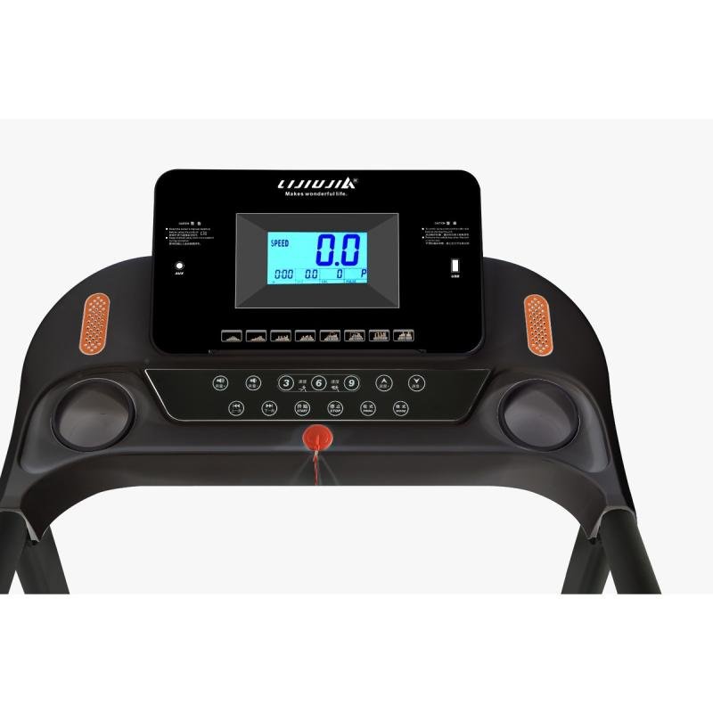 سير كهربائي مع مساج ومحرك 2 حصان، مساحة جري 42*120 سم,3 مستويات انحدار،يتحمل 120كجم,S600-D - S600A