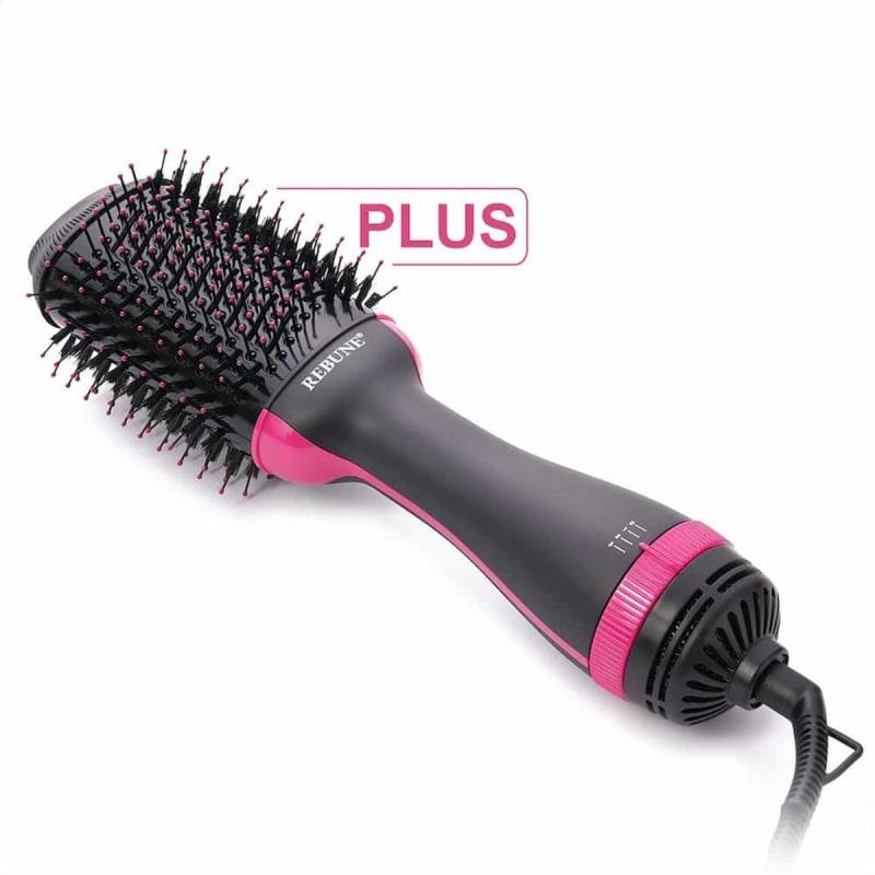 ريبون استشوار الشعر المطور 1200 واط - 3 مستويات حرارة - أسود - RE-2089PLUS