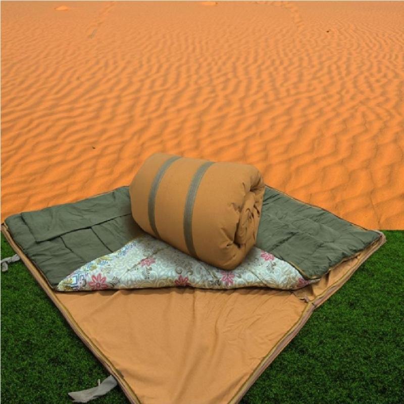 كيس نوم للرحلات البرية والصحراوية - رحلات التخييم التنزانية، سهل الحمل