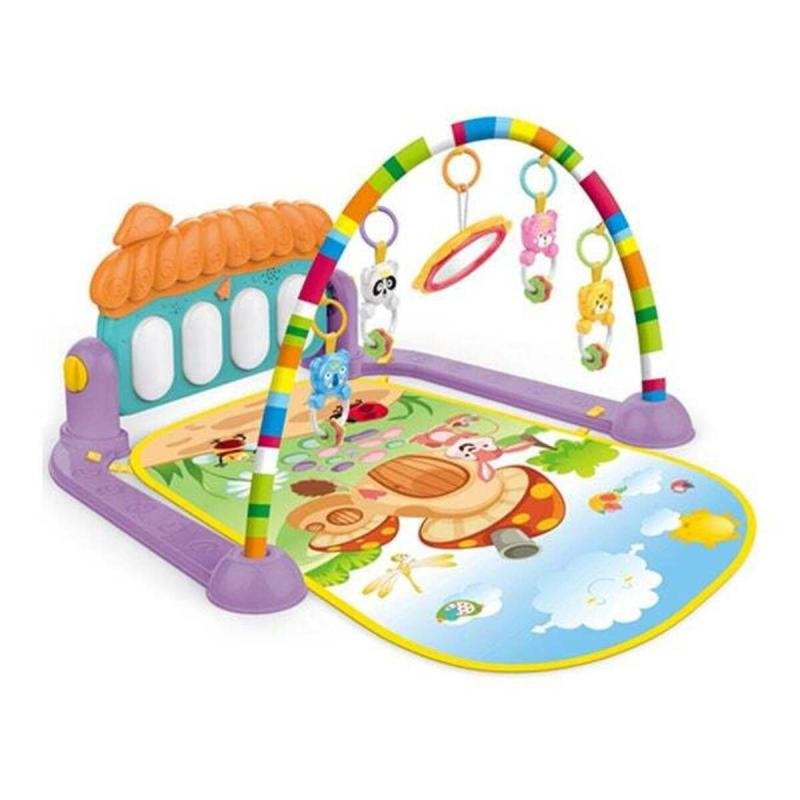 مركز حصيرة البيانو للأطفال مع ألحان وخشخشة موسيقية