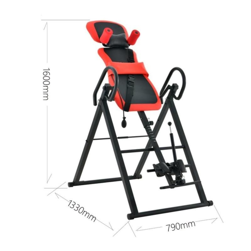 جهاز شد الظهر ذات الطاولة المعكوسة لتخفيف آلام الظهر، قابلة للطي، قدرة يتحمل وزن 130 كغ,موديل 621