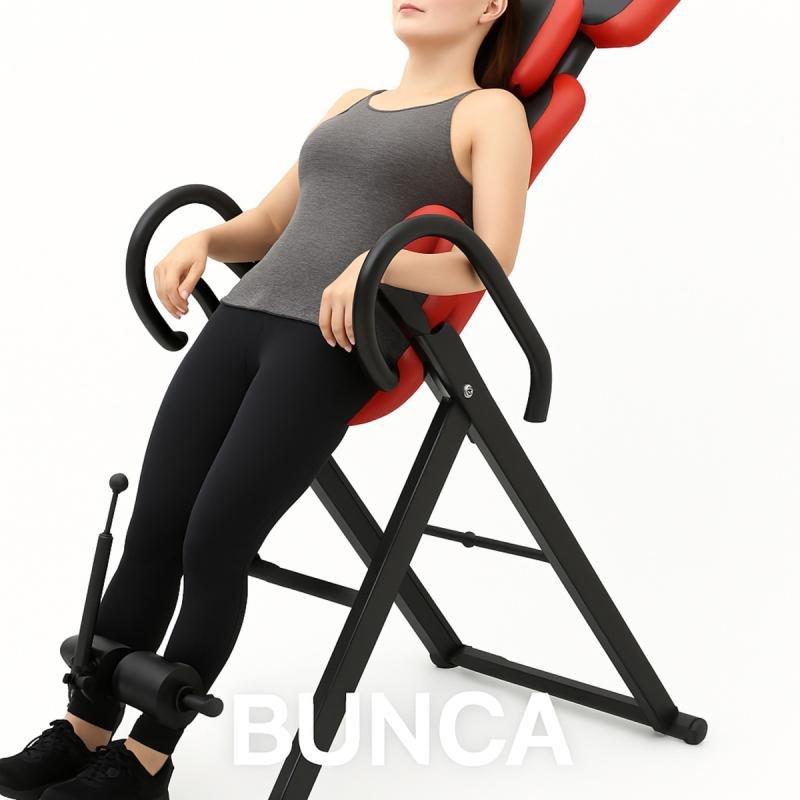 جهاز شد الظهر ذات الطاولة المعكوسة لتخفيف آلام الظهر، قابلة للطي، قدرة يتحمل وزن 130 كغ,موديل 621