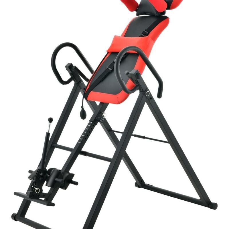 جهاز شد الظهر ذات الطاولة المعكوسة لتخفيف آلام الظهر، قابلة للطي، قدرة يتحمل وزن 130 كغ,موديل 621