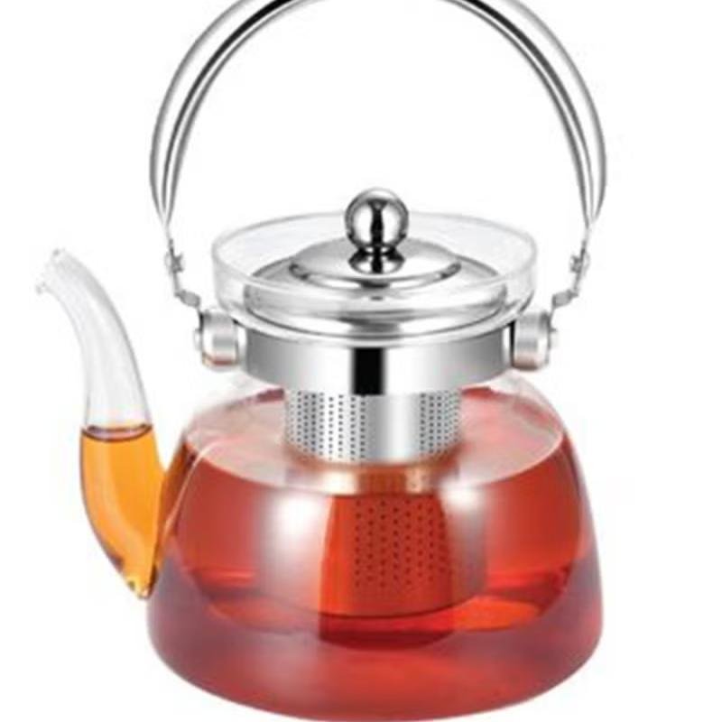 🫖 إبريق شاي زجاجي فاخر DAC-56101 – سعة 600 مل مقاوم للحرارة