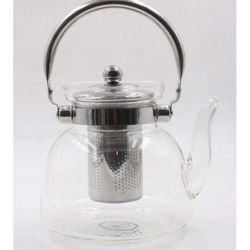 🫖 إبريق شاي زجاجي فاخر DAC-56101 – سعة 600 مل مقاوم للحرارة