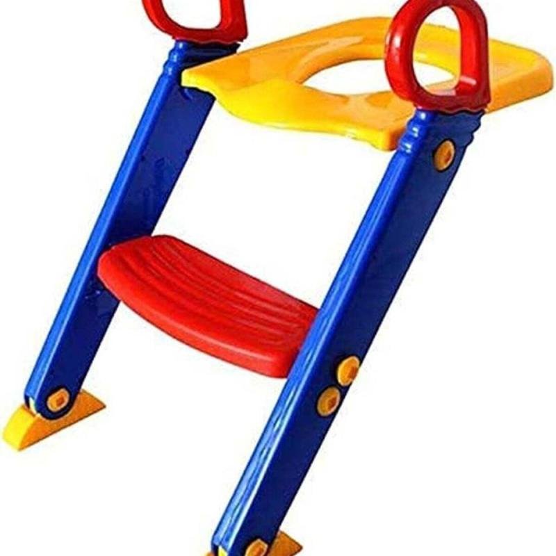 كرسي تدريب على استخدام المرحاض قابل للطي ومحمول للأطفال من عمر 12 شهرًا فما فوق