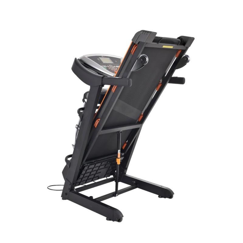 سير كهربائي 2 حصان مع مساج ودمبل شاشة رقمية سرعة 14.8كم وزن 120كج امتصاص صدمات 6028dk