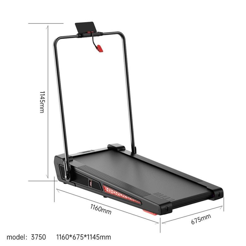 سير جري 2×1 قابل للطي 1.5 حصان شاشة رقمية ريموت سرعة 10كم وزن 110كج موديل 5030