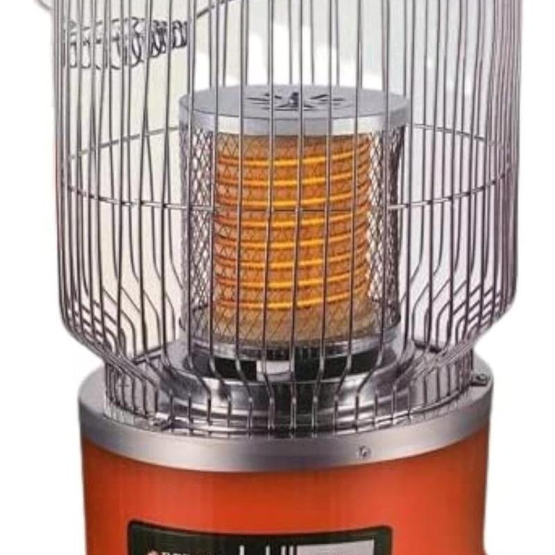 مدفأة كهربائية من ريفورا | تصميم فانوس | أحمر | ٢٠٠٠ واط | RE-٧٧٠