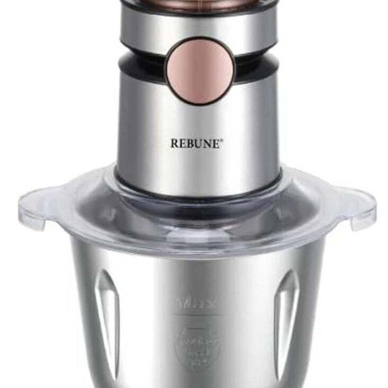 مفرمة اللحوم والخضروات بسرعتين 2 لتر 500 واط RE-2-151 فضي