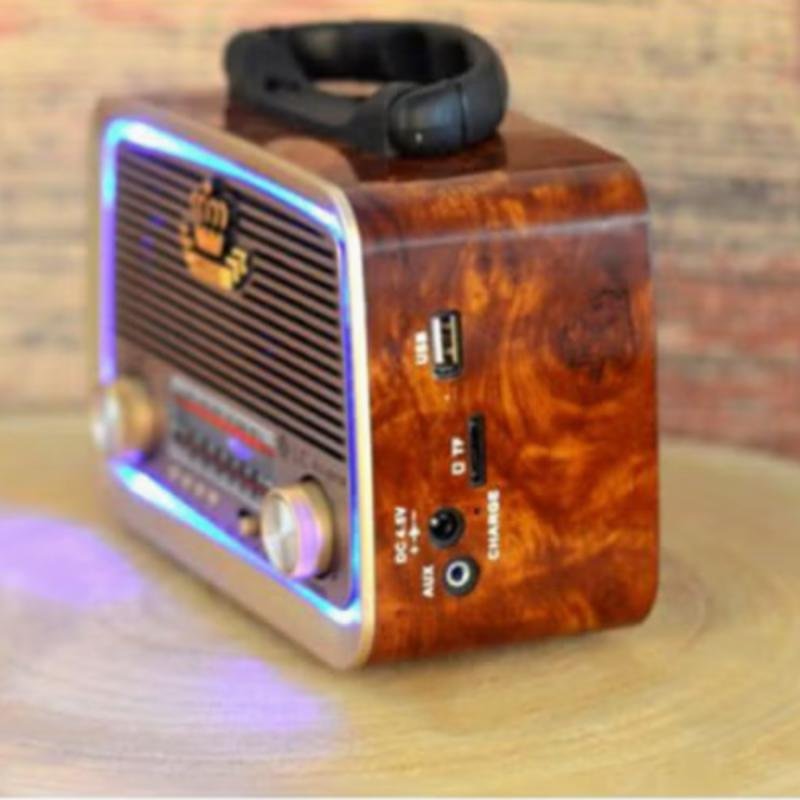 راديو محمول ومشغل موسيقى MP3 SW/AM/FM/USB