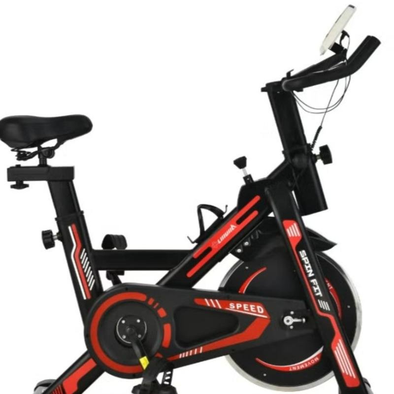 دراجة تمارين مغناطيسية HC003 – تتحمل 120 كجم، 8 مستويات مقاومة، شاشة متعددة الوظائف