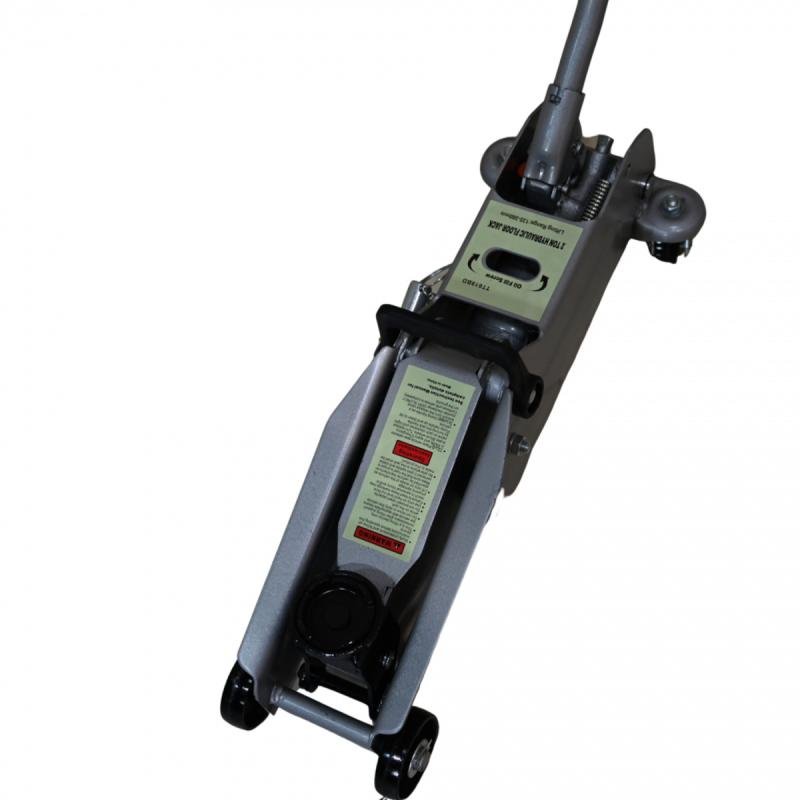 🔧 رافعة هيدروليكية أرضية – قوة 3 طن (6000 باوند) مع حقيبة تخزين – لون رمادي