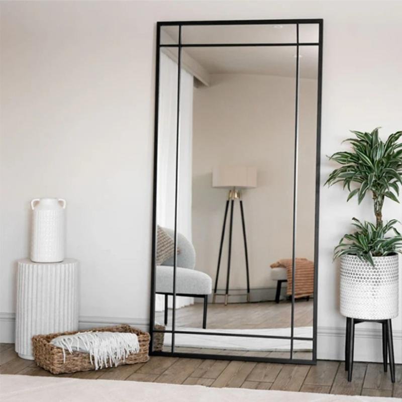 مرآة نافذة كلاسيكية بتصميم رائع مناسبة لغرفة المعيشة وغرفة النوم180*80سم