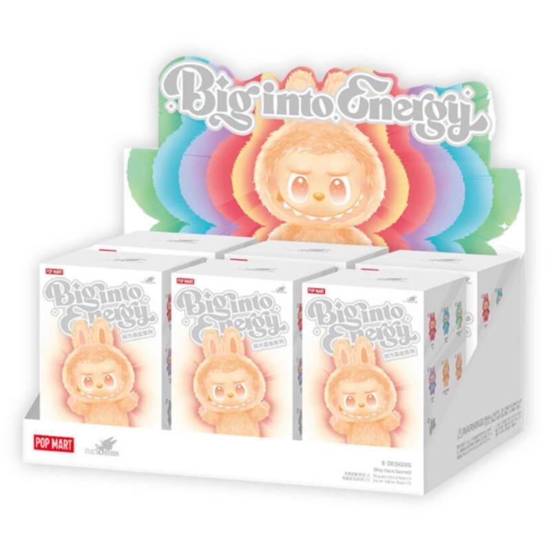 Labubu The Monsters Big into Energy 6 صناديق مفاجآت | إصدار لهواة التجميع