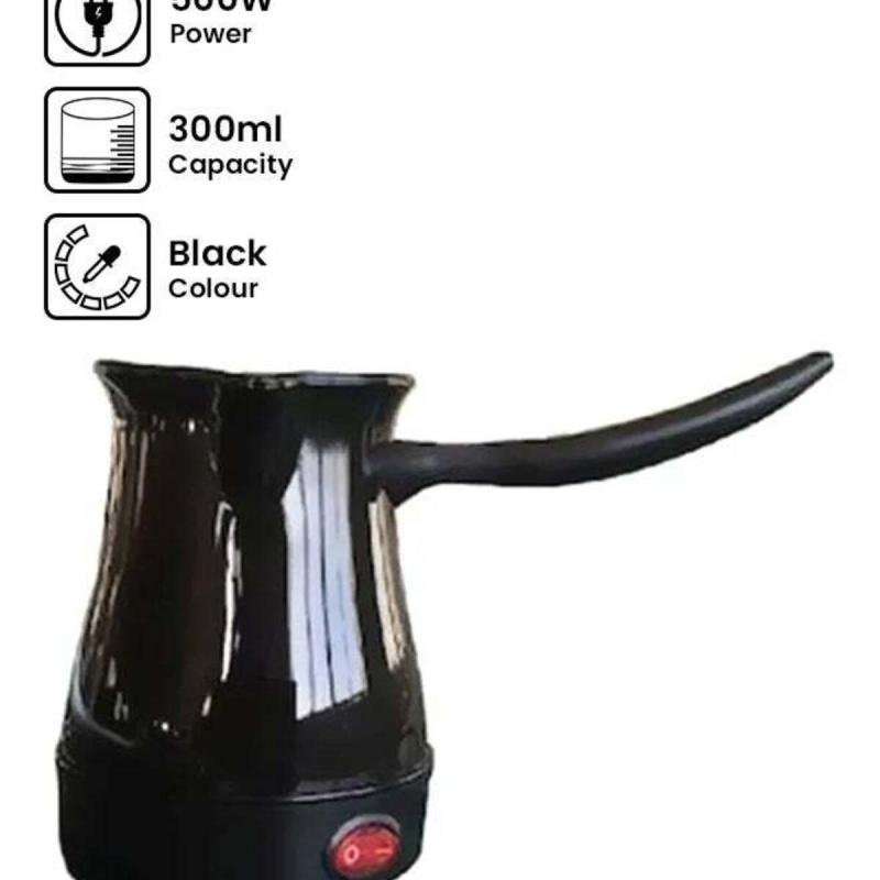 ماكينة صنع القهوة 300 مل 500 واط DLC-38103 باللون الأسود