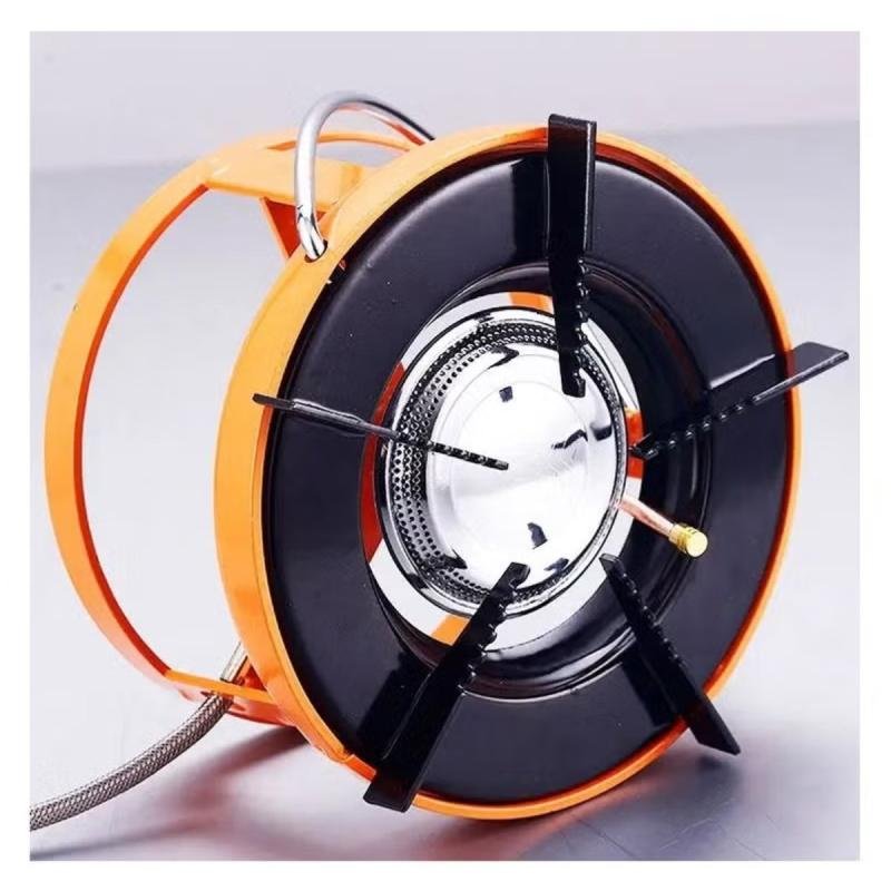 موقد غاز صغير محمول - موقد طهي مدمج للتخييم في الهواء الطلق