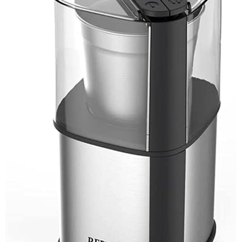 مطحنة قهوة كهربائية 0.08 كجم 300 واط RE-2-149 رمادي