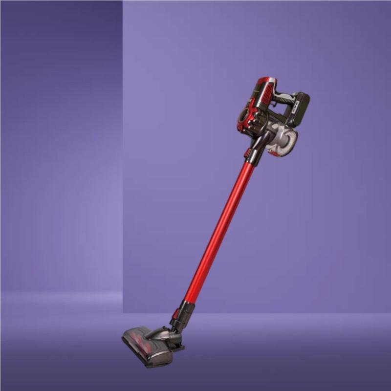 مكنسة كهربائية لاسلكية 120 واط RE-9-023 حمراء