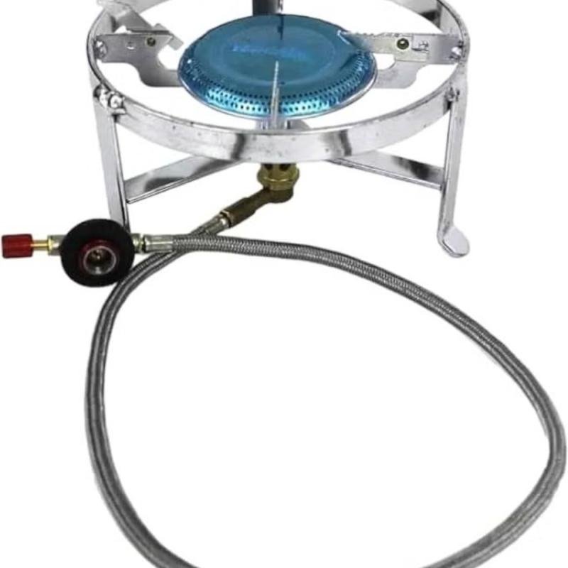 موقد غاز ثقيل محمول - موقد خارجي عالي الضغط للتخييم والطهي والرحلات