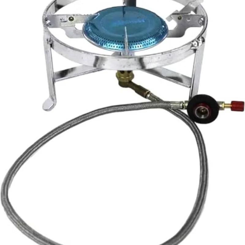 موقد غاز ثقيل محمول - موقد خارجي عالي الضغط للتخييم والطهي والرحلات