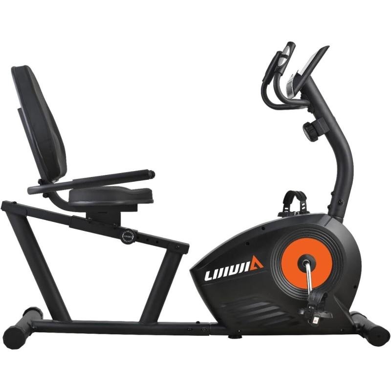 🚲 دراجة ثابتة مغناطيسية مع مسند ظهر – أقصى وزن 110 كجم – موديل BC-89033