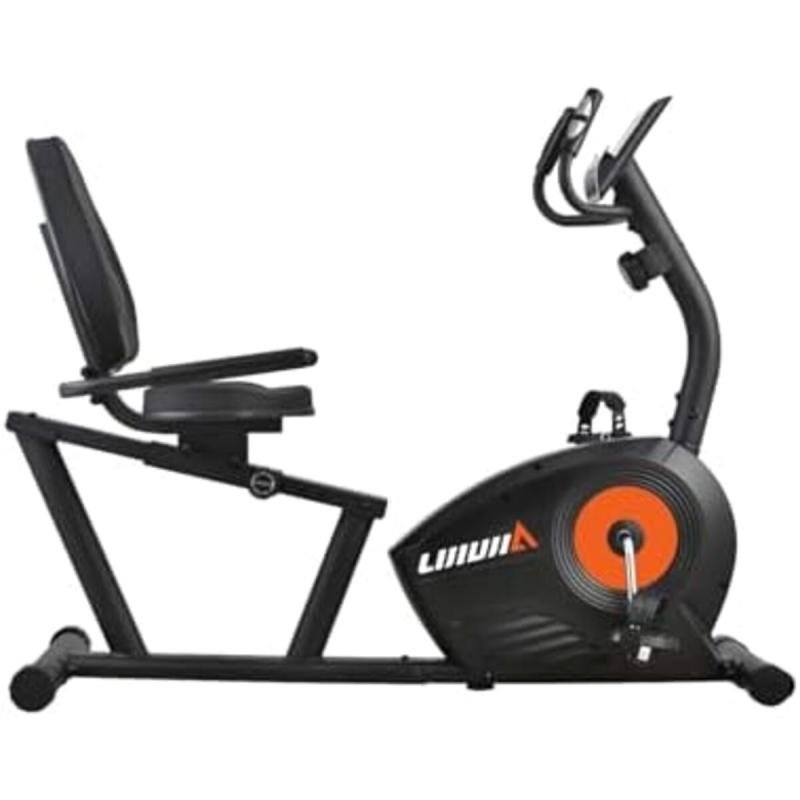 🚲 دراجة ثابتة مغناطيسية مع مسند ظهر – أقصى وزن 110 كجم – موديل BC-89033