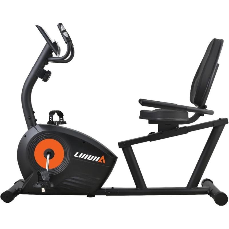 🚲 دراجة ثابتة مغناطيسية مع مسند ظهر – أقصى وزن 110 كجم – موديل BC-89033