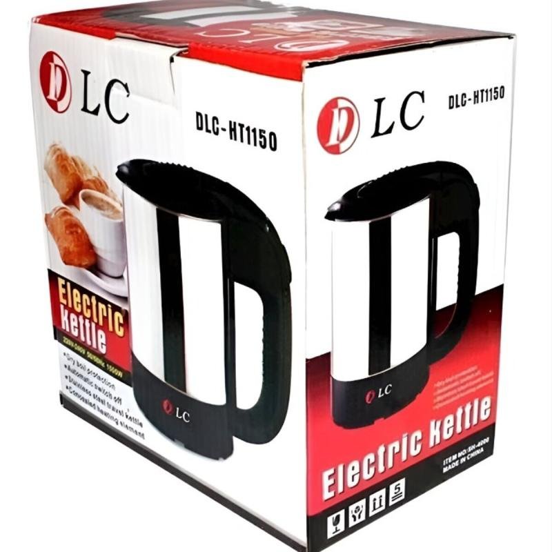 غلاية كهربائية 500 مل 500.0 مل فضي/أسود