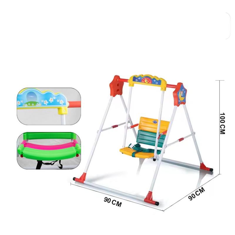 أرجوحة قابلة للطي مع حزام أمان