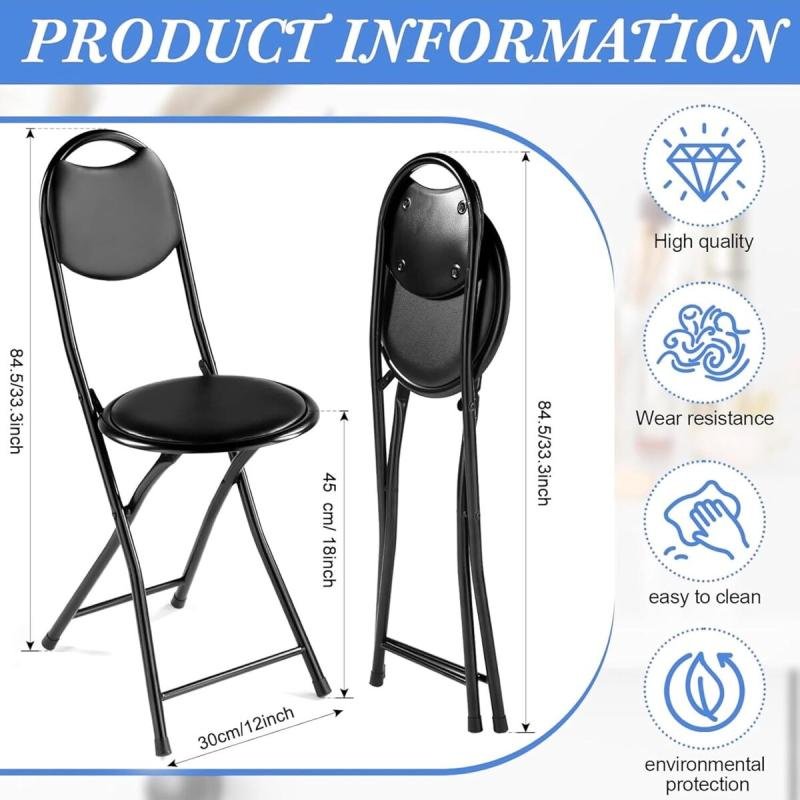 🪑 كرسي محمول قابل للطي من BUNCA – للرحلات,الصلاة,التخييم,المنزل,الحديقة