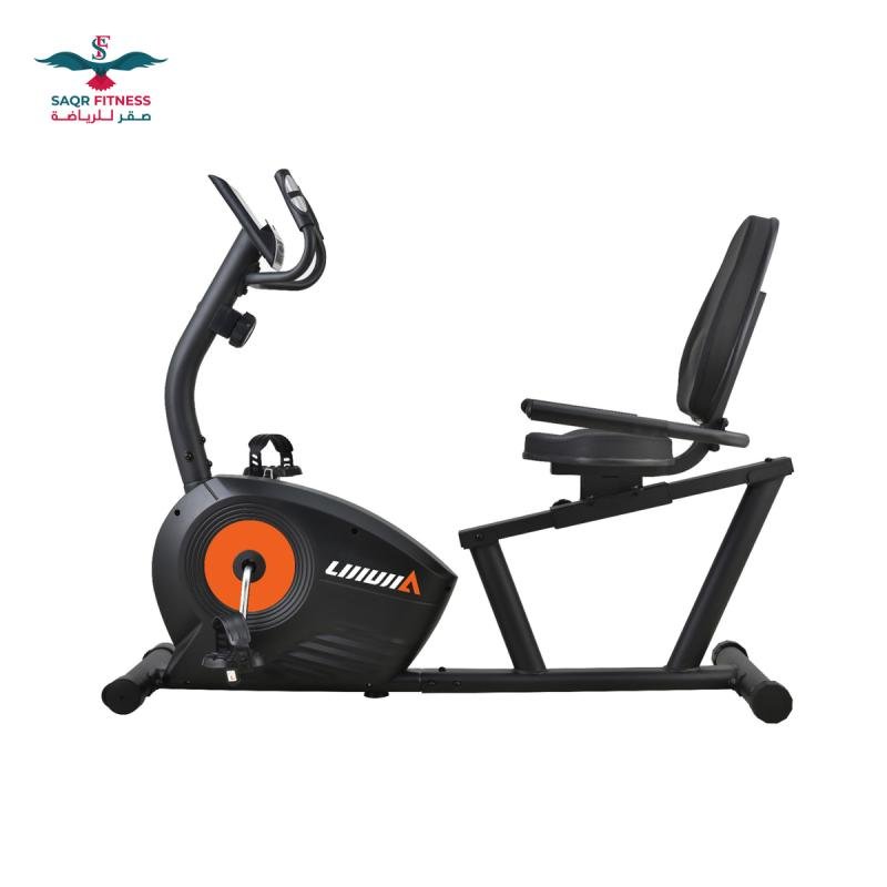 دراجة بمسند ظهر مغناطيسية أقصى وزن للمستخدم 110 كجم، موديل Bc-89033