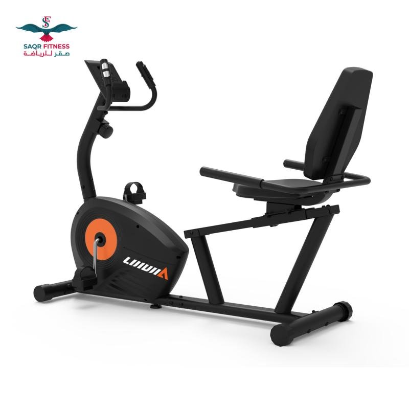 دراجة بمسند ظهر مغناطيسية أقصى وزن للمستخدم 110 كجم، موديل Bc-89033