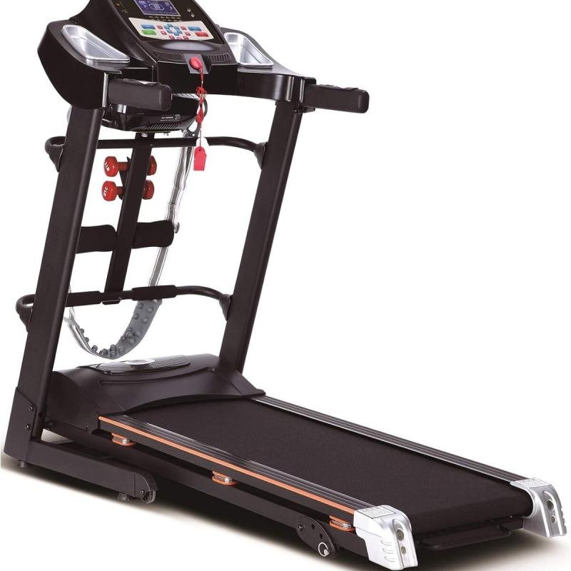 جهاز المشي مع محرك تدليك 1.75 H، أقصى وزن للمستخدم 100 كجم، نطاق السرعة 0.8-14.8 كم/ساعة، الموديل 5050-A