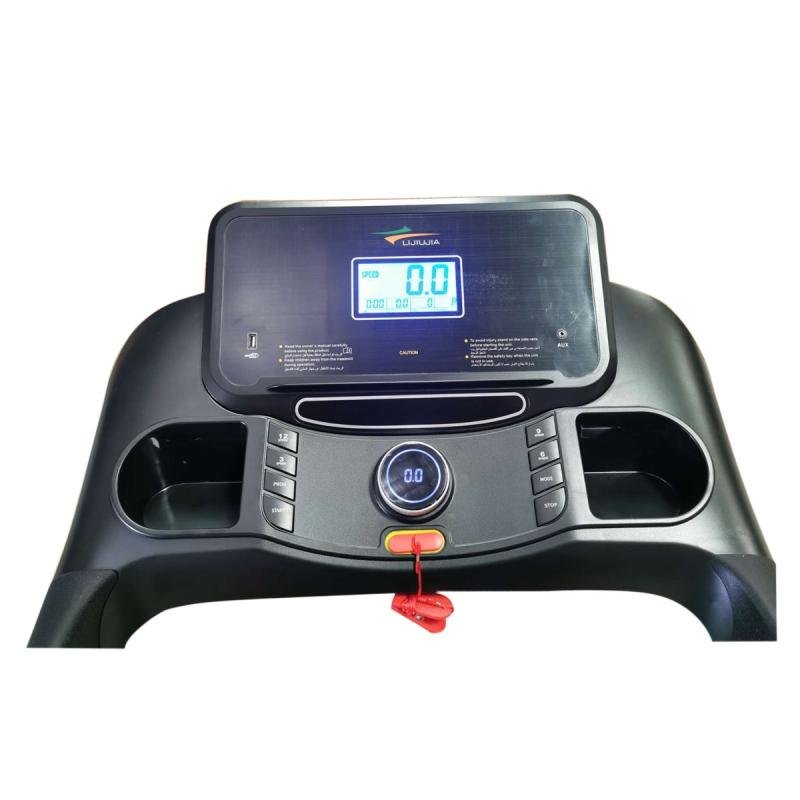 جهاز سير بقوة 4حصان يتحمل 140 كيلوا مساحة الجري 46*122 السرعه 0.8-16 كم 3 مستويات انحدار يدوي 610