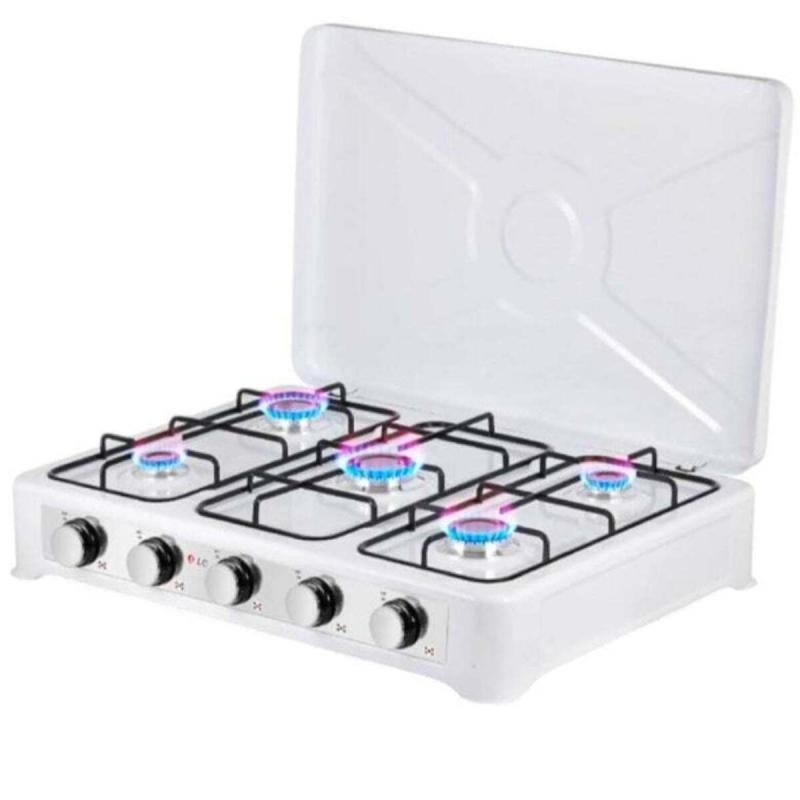 موقد غاز بخمس شعلات DLC-39255 أبيض