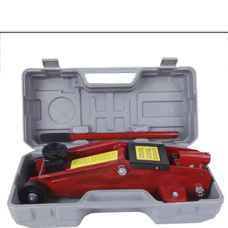 👨‍🔧رافعة سيارة هيدروليك أرضية سعة ٣ طن مع حقيبة حمل – جاك سيارات قوي وآمن للورش والسفر والطوارئ 🚗