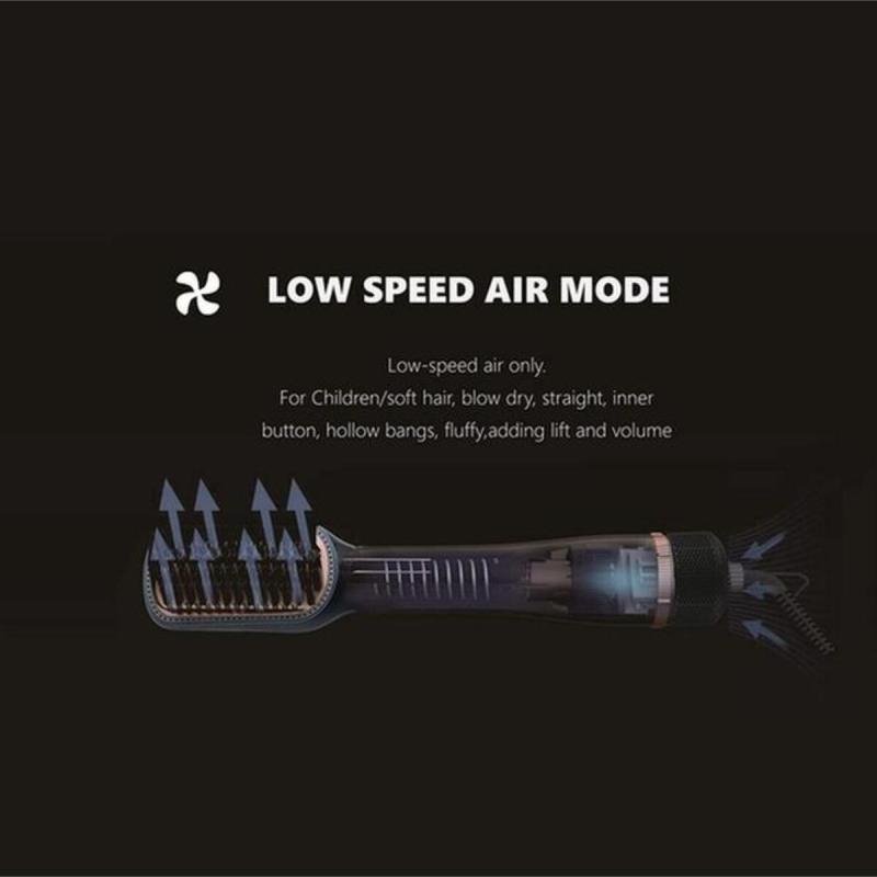 مصفف الشعر الاحترافي ذو الخطوة الواحدة من ريبون بقوة ١٣٠٠ واط - أسود وذهبي - RE-8888