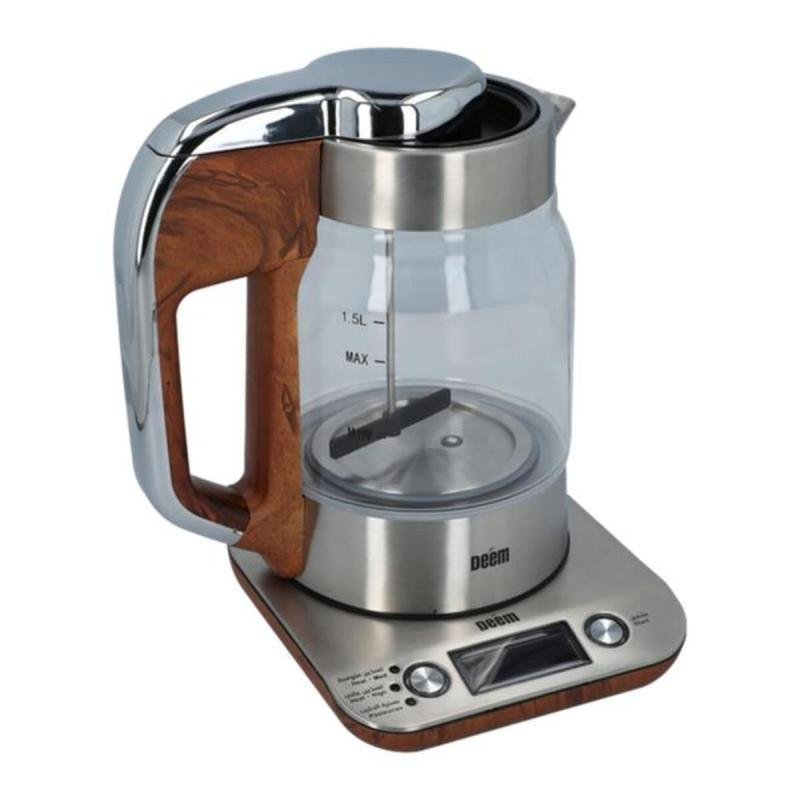 سخان حليب كهربائي 550 واط وبسترة متعدد الألوان 1.5 لتر AD-15MB01 من ديم