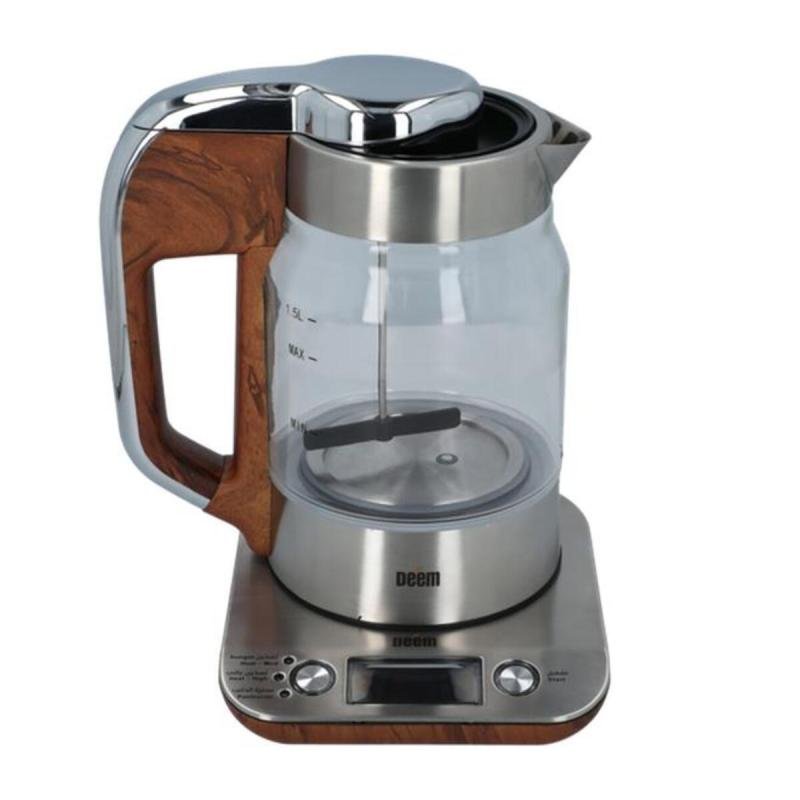 سخان حليب كهربائي 550 واط وبسترة متعدد الألوان 1.5 لتر AD-15MB01 من ديم