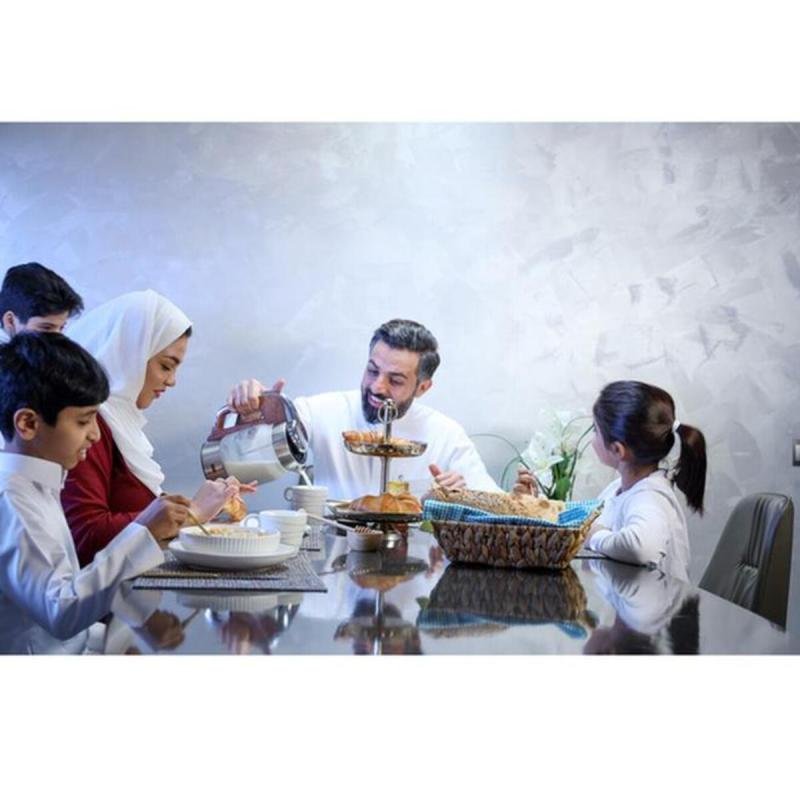 سخان حليب كهربائي 550 واط وبسترة متعدد الألوان 1.5 لتر AD-15MB01 من ديم