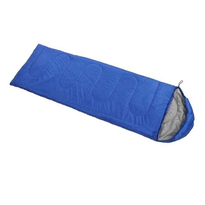 كيس نوم خارجي أزرق/رمادي