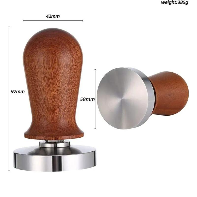 مكبس قهوة خشبي تصميم ( 4 ) - تامبر- 51 ملم