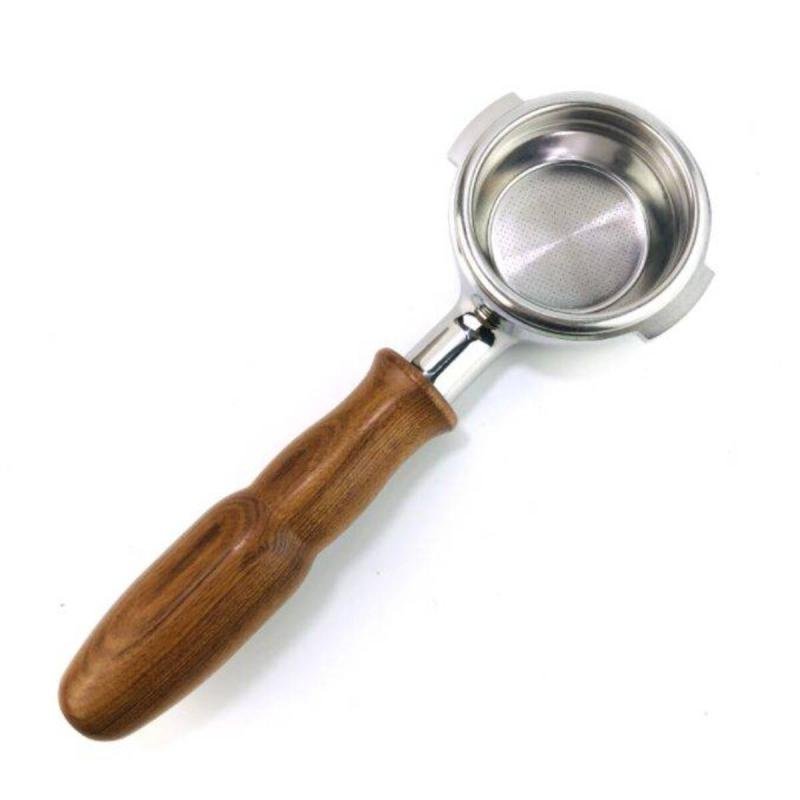 بورتافلتر مقبض خشبي مقاس ( 58 )